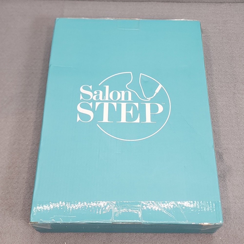 Salon Step Deluxe Pedicure Footrest‎ Teal Blue 31542 Home Spa Tool New